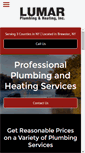 Mobile Screenshot of lumarplumbing.com